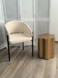 Стол журнальный РУИЗ (RUIZ) цвет Золотой винтаж брашированный, ®DISAUR