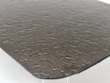 Стол ЛАУРИТЦ (LAURITS) 200 цвет БРОНЗА (GOLDEN), стекло BUBBLE / Прозрачный каркас ®DISAUR