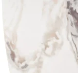 Стол кофейный АРН (ARN) цвет FENDI WHITE керамика на стекле/массив/ МДФ, дубовый шпон ®DISAUR