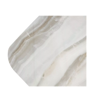 Стол АБСАЛОН (ABSALON) 180 цвет АГАТ (ICE AGAT), керамика на стекле / Шоколадное золото, ®DISAUR