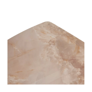 Стол АЛАТРИ (ALATRI) 120 АМБЕР ЖАДЕ ГЛЯНЦЕВЫЙ (GLOSS AMBER JADE) керамика /ЧЕРНЫЙ, ®DISAUR
