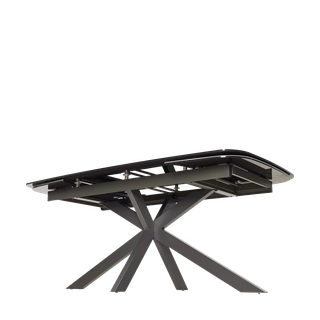 Стол АЛВИС (ALVIS) 180 TL-319 Серый мрамор, испанская керамика / темно-серый каркас, ®DISAUR
