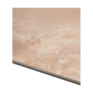 Стол КОРНЕР (CORNER) 120 цвет АМБЕР ЖАДЕ (GLOSS AMBER JADE SOLID CERAMIC) / ЧЕРНЫЙ, ®DISAUR