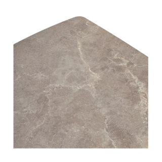 Стол РИВОЛИ (RIVOLI) 140 цвет ЛАТТЕ МАТОВЫЙ (MATT LATTE STONE SOLID CERAMIC) / ТАУПЕ, ®DISAUR